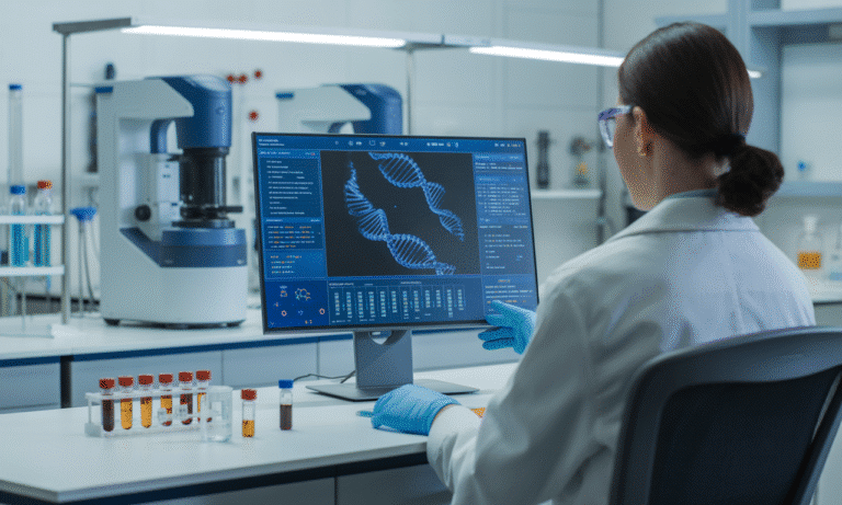 découvrez comment la génomique révolutionne le diagnostic des maladies rares, en offrant des solutions précises et personnalisées pour mieux comprendre et traiter ces affections complexes.