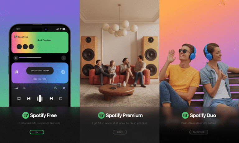 découvrez les différences entre spotify free, premium et duo dans cet article. apprenez à comparer les fonctionnalités, les tarifs et les avantages de chaque abonnement pour choisir l'option qui convient le mieux à vos besoins musicaux.