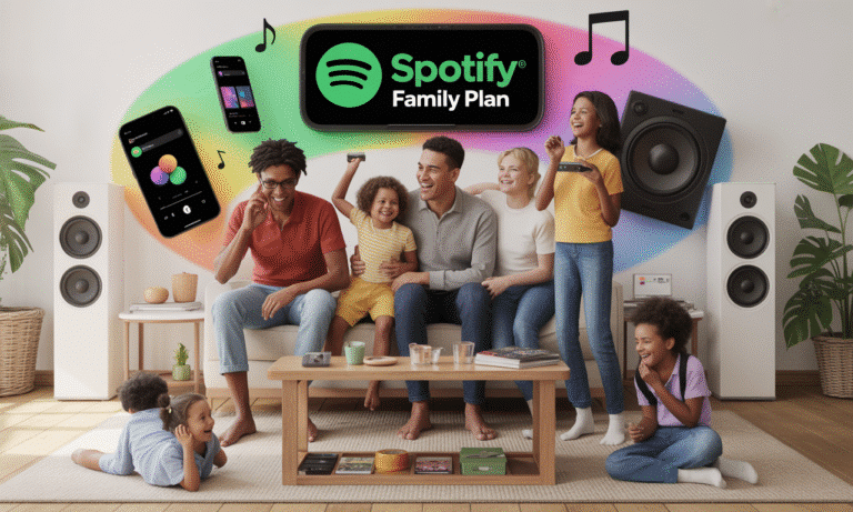 découvrez spotify famille : un abonnement avantageux pour partager votre passion de la musique avec jusqu'à 6 membres. informez-vous sur les prix, les nombreux avantages et les conditions d'utilisation pour profiter d'une expérience d'écoute illimitée et personnalisée.
