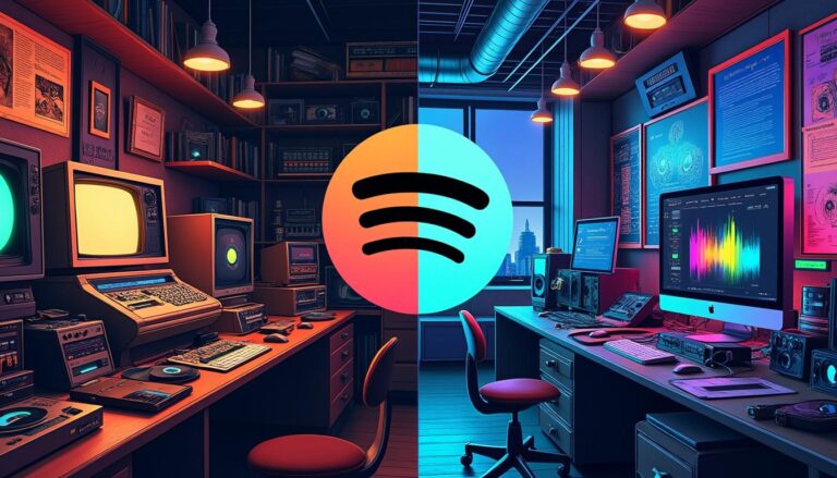 découvrez l’histoire fascinante de spotify, de ses débuts innovants à sa position actuelle de leader mondial du streaming musical. plongez dans les étapes clés de son succès et son impact sur l’industrie musicale.