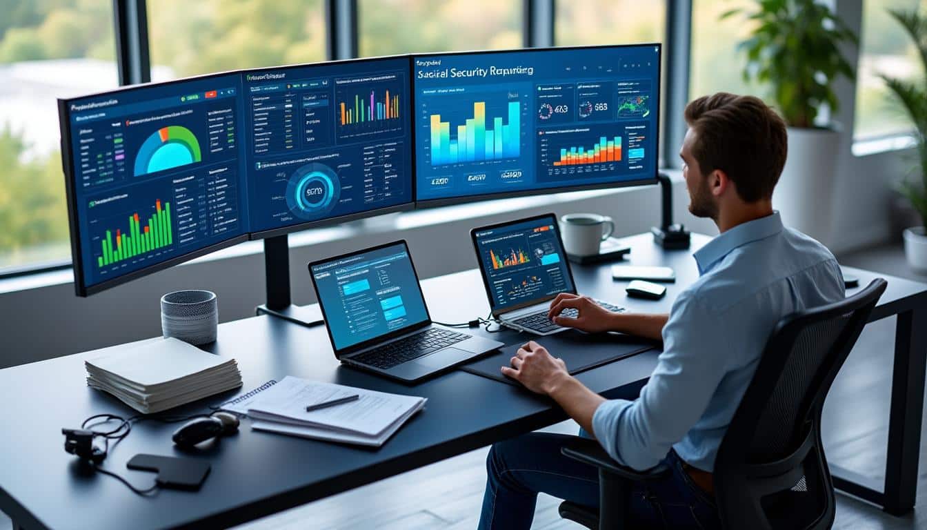 simplifiez la gestion des déclarations sociales nominatives mensuelles grâce au logiciel performant d'un cabinet d'expertise comptable, pour une conformité optimale et un gain de temps assuré.