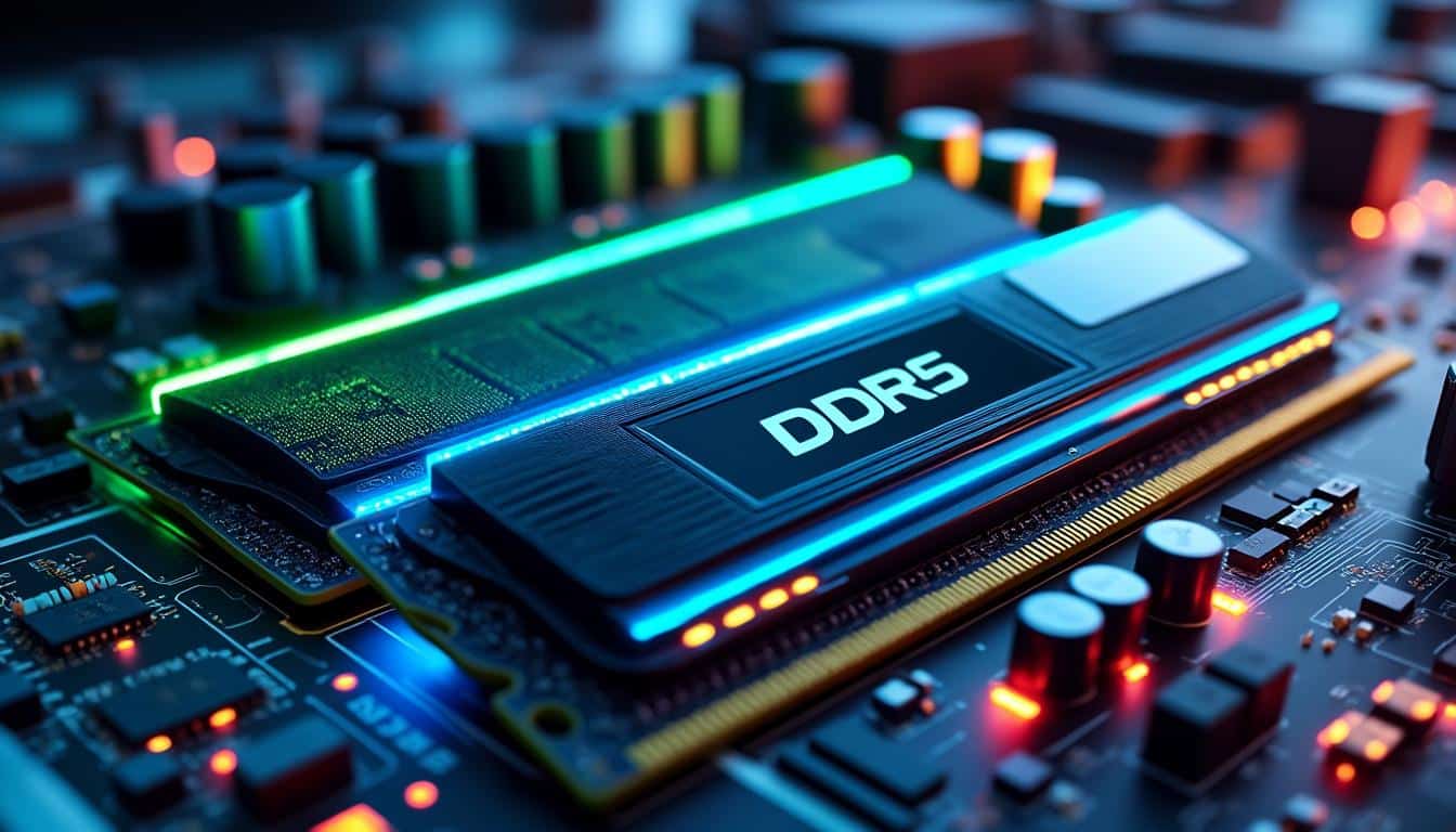 découvrez comment le format ddr5 révolutionne la mémoire ram en doublant la bande passante pour des performances informatiques nettement améliorées.