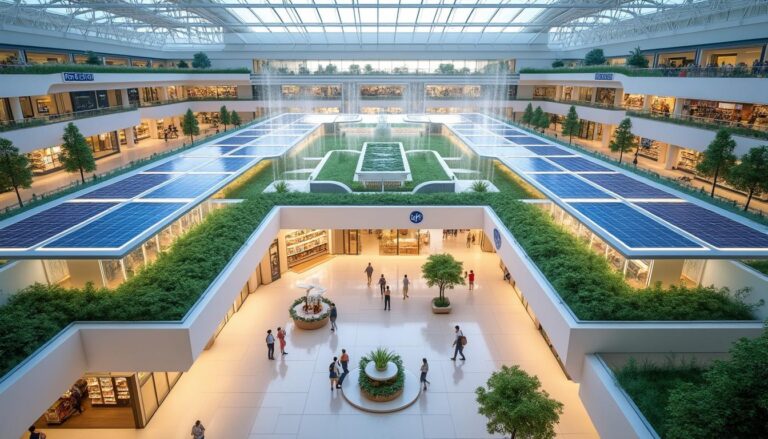 découvrez comment le rafraîchissement adiabatique en toiture permet d'optimiser l'espace utile au sol dans les centres commerciaux, offrant une solution efficace pour améliorer le confort thermique tout en maximisant l'aménagement intérieur.
